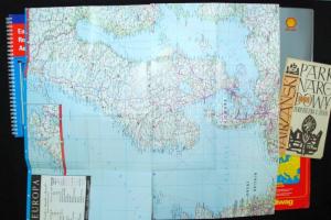 30 darabos vegyes térkép néhány régivel köztük néhány háború előttivel