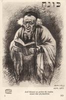 Old jew praying in the morning, Judaica, s: Alph Lévy