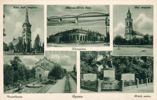 Gyoma mit Bahnhof