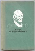 Hekler Antal: Az újkor művészete, Bp., 1931-33 Magyar Könyvbarátok kiadása, illusztrált, kiadói vász...