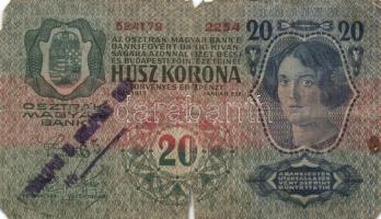 1902-1920. 1K-1000K tétel 10db kizárólag klf bankjeggyel T:vegyes