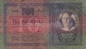 1902-1920. 1K-1000K tétel 10db kizárólag klf bankjeggyel T:vegyes