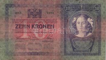 1902-1920. 1K-1000K tétel 10db kizárólag klf bankjeggyel T:vegyes