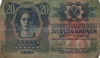 1902-1920. 1K-1000K tétel 10db kizárólag klf bankjeggyel T:vegyes