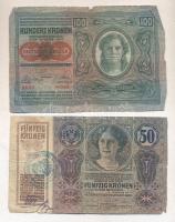 1902-1920. 1K-1000K tétel 10db kizárólag klf bankjeggyel T:vegyes