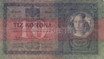 1902-1920. 1K-1000K tétel 10db kizárólag klf bankjeggyel T:vegyes