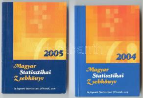 Magyar Statisztikai Zsebkönyv 2002, 2003, 2004, 2005. Bp., 2002-2005, KSH