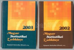 Magyar Statisztikai Zsebkönyv 2002, 2003, 2004, 2005. Bp., 2002-2005, KSH