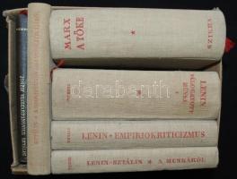 Kommunista könyv tétel: Marx, Lenin, Sztálin, Szikra kiadótól