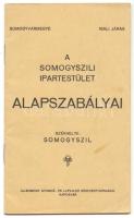 1934 A Somogyszili Ipartestület alapszabályai. Kaposvár, Új-Somogy Nyomda- és Lapkiadó Rt.
