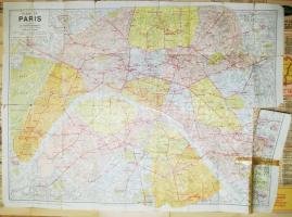 cca 1900-1930 Régi katonai és vasúti térképek (nagyrészt hibás) / Lot of pre ww i. military and rail...