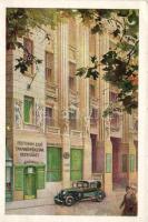 Budapest 1899-1930 - 4 db képeslap, közte 2 litho