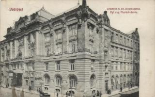 Budapest 1899-1930 - 4 db képeslap, közte 2 litho