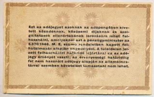 1946. 10.000AP "barna" sorozatszám! T:III