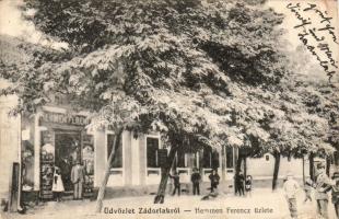 Zádorlak Hemmen Ferencz`s Gescäft
