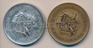 Csíkszentmihályi Róbert (1940-) / ÁPV 1972. "MÉE III. Vándorgyűlése Székesfehérvár" Ag(0.8...