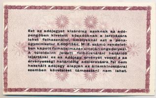 1946. 100.000AP "5600"-as rendeletszámmal T:I-