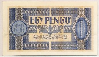 1938. 1P sorozatszám és sorszám nélkül! T:III (festékfolt)