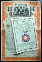 Budapest 1946. Ideiglenes Kötelezvény - Budapest Székesfőváros 480K-ról szelvényutalvánnyal + 1927 &...