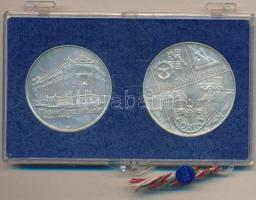 1974. 50Ft Ag + 100Ft Ag "50 éves az MNB" T:BU eredeti MNB plombált plasztiktokban!