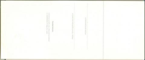 DN. Agrobank Rt csekk "MINTA" felülbélyegzéssel T:I