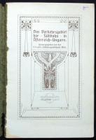 Südbahn Össterreich-Ungarn. Wien, [1900], k.k.priv. Südbahngesellschaft. Déli Vasút útikalauz fotókk...