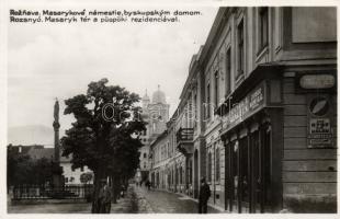 Rozsnyó Masaryk square, episcopal residence