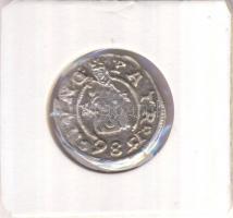 1586K-B Denár Ag "Rudolf" (0,48g) T:2/2- rep.
Huszár 1059., Unger II 811.a)