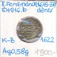 1622K-B Denár Ag "II. Ferdinánd" (0,58g) T:2 patina Huszár 1203., Unger II 916.b)