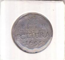 1695P-H Poltura Ag "I. Lipót" (0,76g) T:3 
Huszár 1482., Unger II 1093.a)