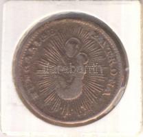 1766. Rézdénár "Mária Terézia" T:3
Huszár: 1756., Unger III.: 1278