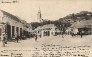 Szilágysomlyó main square