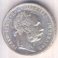 Ausztria 1877. 1Fl Ag T:2
Austria 1877. 1 Florin Ag C:XF