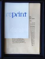 2002 A 150 éves Athenaeum Nyomda által kiadott újságok reprintgyűjteménye díszdobozban