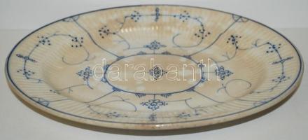 1874-1909 Villeroy & Boch kerámia tál / 
Antique ceramic plate, 30x23cm