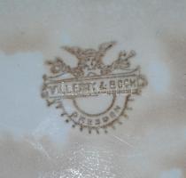 1874-1909 Villeroy & Boch kerámia tál / 
Antique ceramic plate, 30x23cm