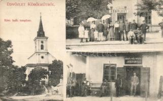 Köbölkút cooperative, railway station