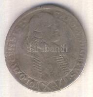 Osztrák Államok/Olmütz 1693. 15Kr Ag "II. Károly" T:3 Austrian States/Olmutz 1693. 15 Kreuzer Ag "Karl II" C:F