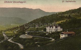 Rózsahegy Villa Seefried