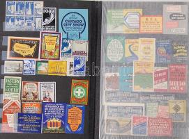 1896-1940. 1.470 db kiállítási levélzáró klf. országokból, kevés másodpéldánnyal /  1.470 Ausstellun...