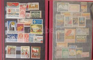 1896-1940. 1.470 db kiállítási levélzáró klf. országokból, kevés másodpéldánnyal /  1.470 Ausstellun...