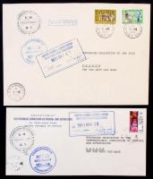 1973 Vietnami békeellenőrző bizottság 2 db levele a magyar delegáció részére