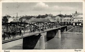 Ungvár - 4 db városképes lap