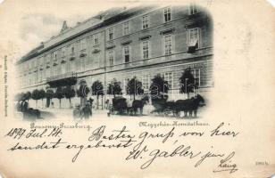 4 db régi városképes lap Felvidék területéről, ez egyik 1899-ből