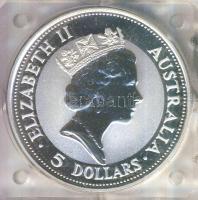 Ausztrália 1991. 5$ Ag(0.999) "Kookaburra" 1 oz. T:PP
Australia 1991. 5 Dollars "Kook...