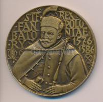 Lengyelország 1969. Báthory István 1. óceánjáró útjának emlékére kiadott Br emlékérem (59mm) szign: ...