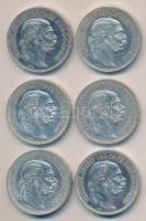 1912. 2K Ag (6x) "Ferenc József" T:2,2-