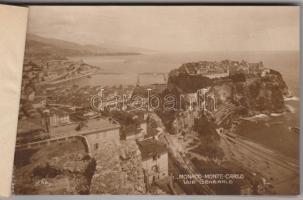 Monte Carlo - 20 darabos régi képeslapfüzet
