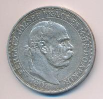 1907KB. 5K Ag "Koronázási évforduló" T:2-