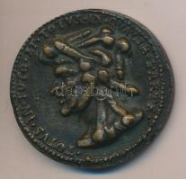 Olaszország DN. Pietro Aretino író Br emlékérem (d=46mm) T:2
Italy ND. Bacci Pietro Aretin (1492-155...